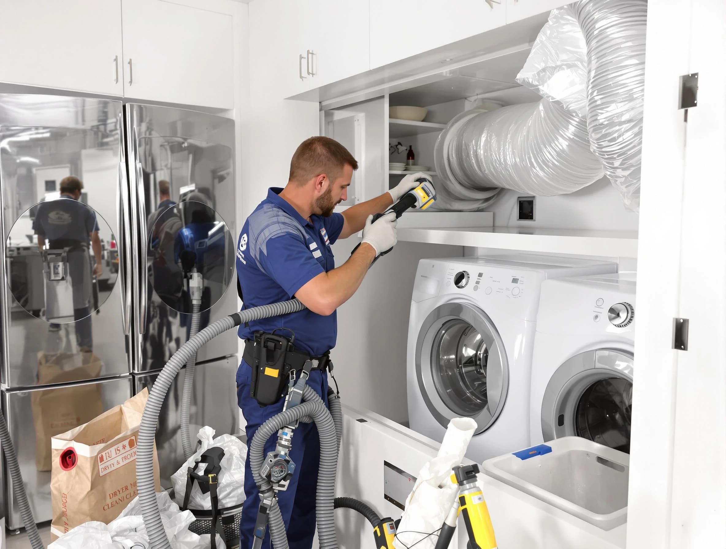 Professional duct cleaning by Canonsburg Dryer Vent Cleaning in Canonsburg