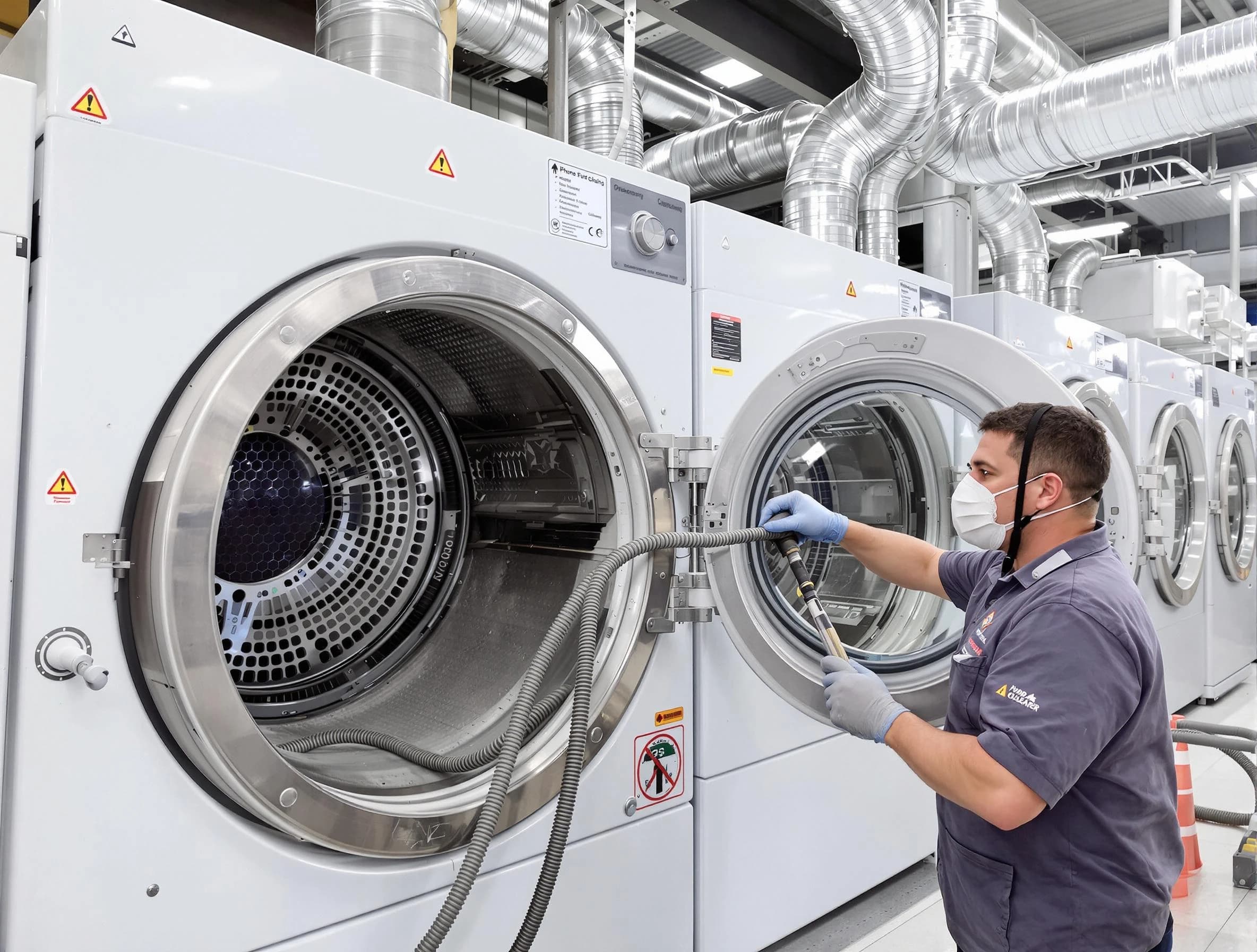 Industrial-grade dryer vent cleaning by Canonsburg Dryer Vent Cleaning in Canonsburg