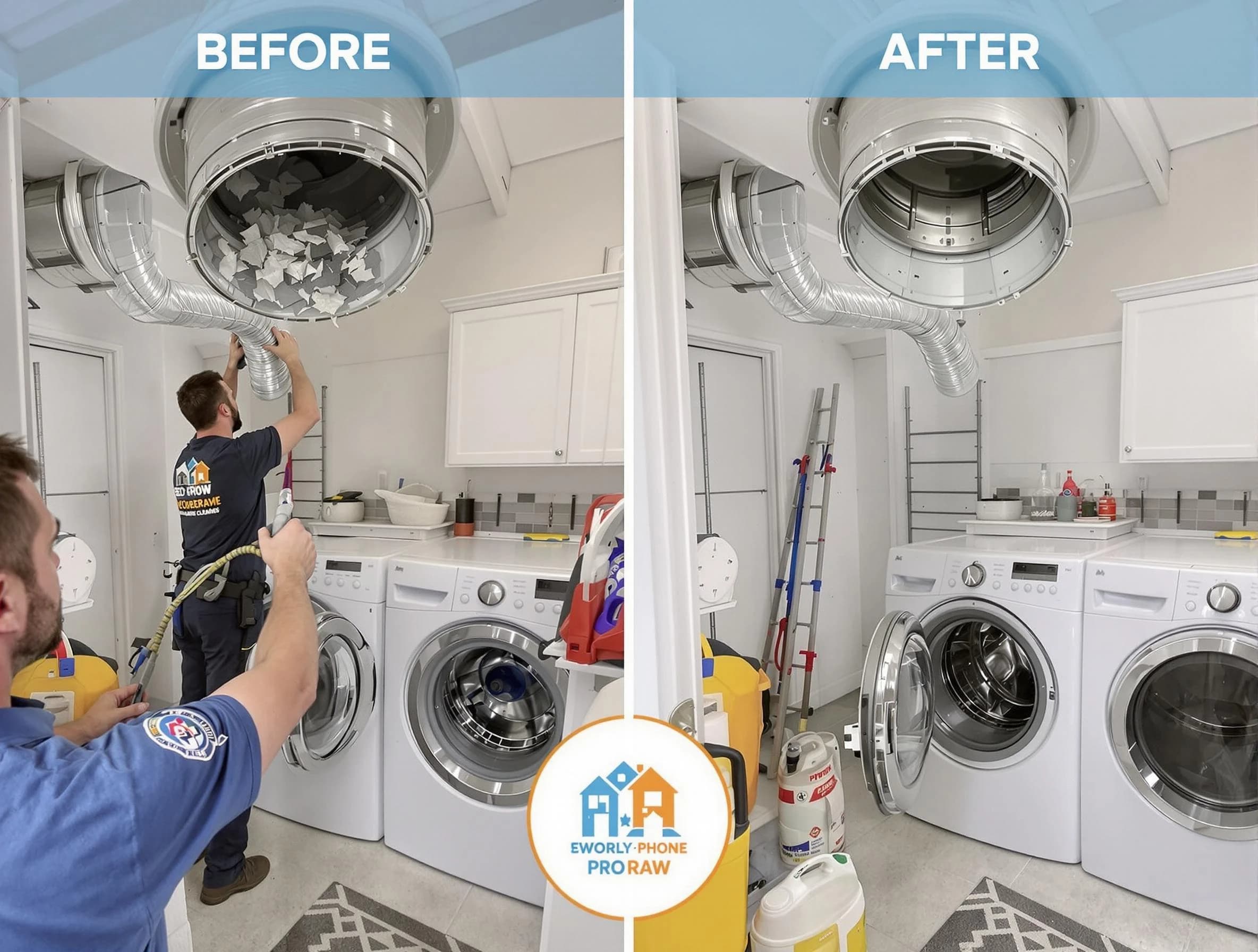 Residential dryer vent cleaning by Canonsburg Dryer Vent Cleaning in Canonsburg