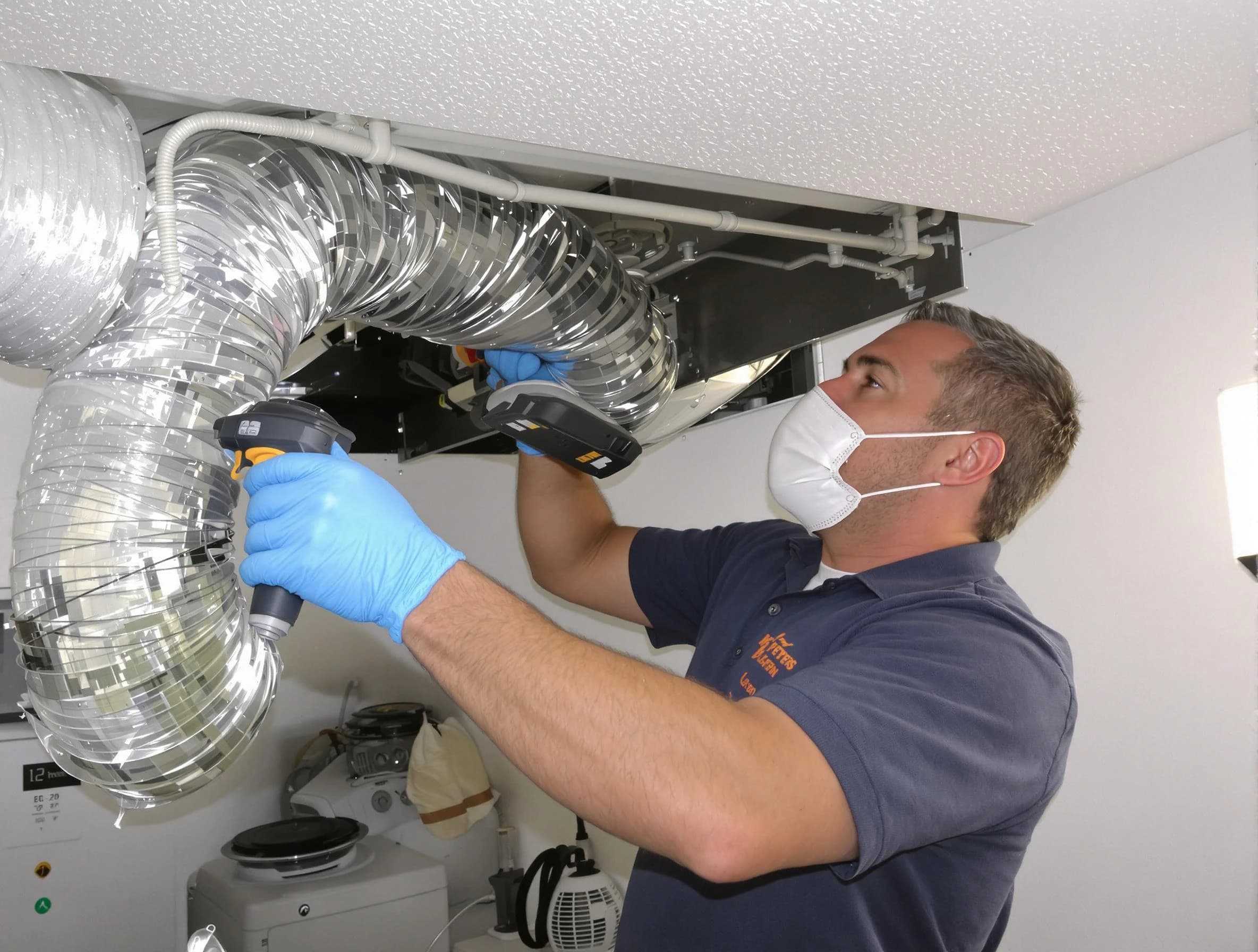 Canonsburg Dryer Vent Cleaning professional performing thorough residential dryer vent cleaning in Canonsburg