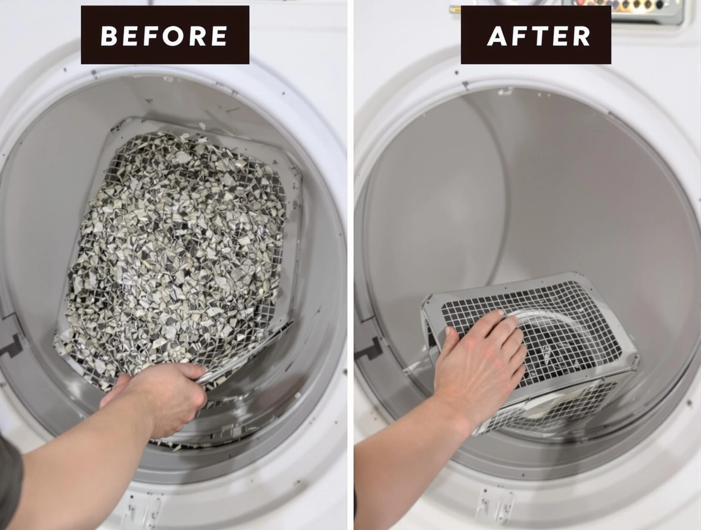 Professional lint trap cleaning by Canonsburg Dryer Vent Cleaning in Canonsburg