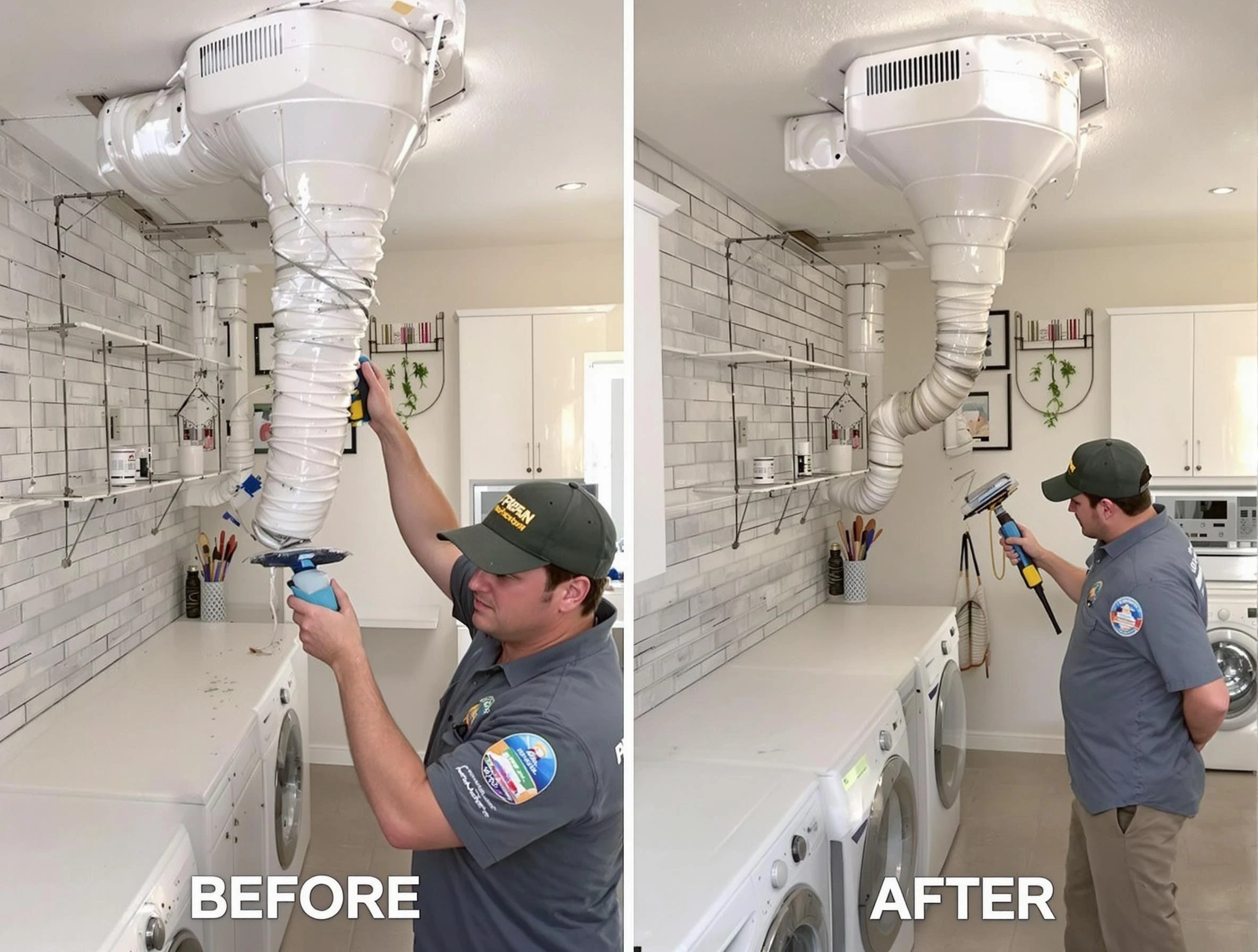 Professional dryer exhaust vent cleaning by Canonsburg Dryer Vent Cleaning in Canonsburg