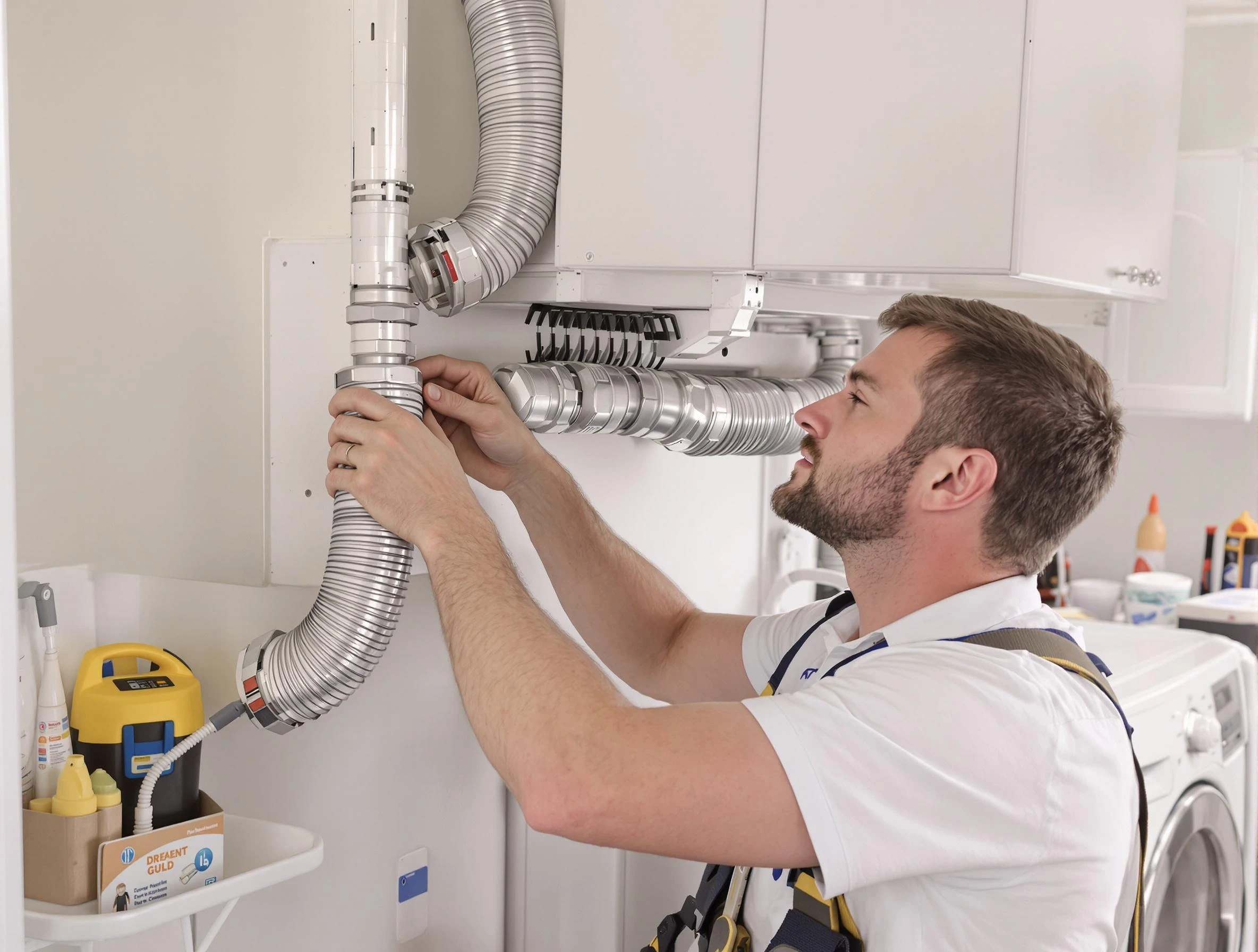 Professional dryer vent repair and installation by Canonsburg Dryer Vent Cleaning in Canonsburg